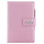 Diár BRILIANT denný A5 2027 slovenský - svetlo ružová