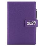 Diár BRILIANT týždenný špeciál A5 2027 - fialová