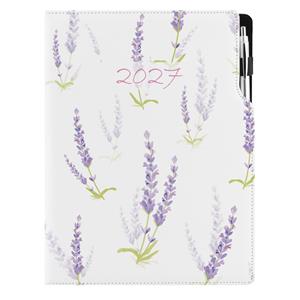 Diár DESIGN denný A4 2027 - Levanduľa