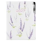 Diár DESIGN denný A4 2027 - Levanduľa