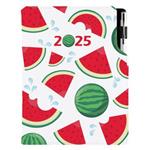 Diár DESIGN denný A5 2025 slovenský - Melón