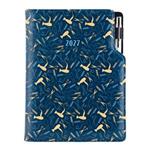 Diár DESIGN denný A5 2027 slovenský - modrá - Kaderník