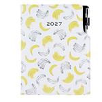 Diár DESIGN denný B6 2027 - Banán