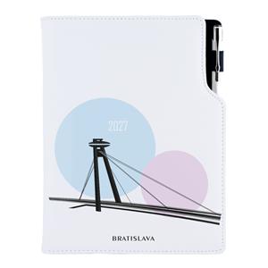 Diár DESIGN denný B6 2027 - Bratislava