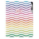 Diár DESIGN týždenný A4 2027 - Farby