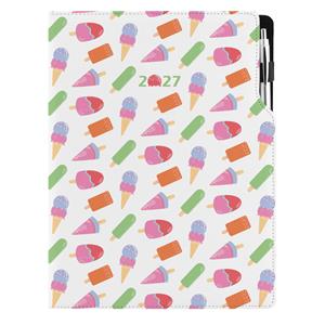 Diár DESIGN týždenný A4 2027 - Nanuky