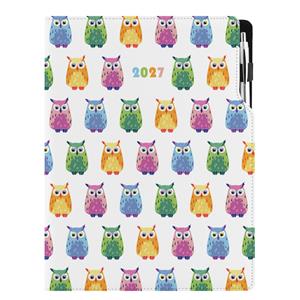 Diár DESIGN týždenný A4 2027 - Sova