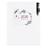 Diár DESIGN týždenný A5 2026  - Nails