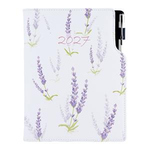 Diár DESIGN týždenný A5 2027 slovenský - Levanduľa