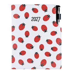 Diár DESIGN týždenný A5 2027 slovenský - Lienka