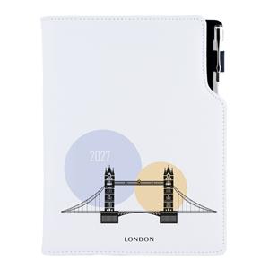 Diár DESIGN týždenný A5 2027 slovenský - Londýn