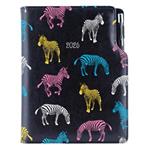 Diár DESIGN týždenný B6 2026 český - čierna - zebra
