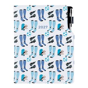 Diár DESIGN týždenný B6 2027 - Futbal