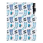 Diár DESIGN týždenný B6 2027 - Futbal