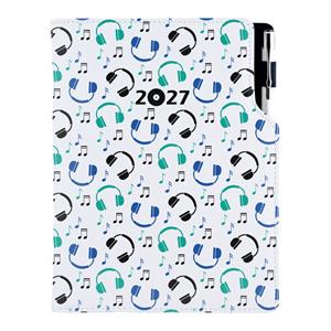 Diár DESIGN týždenný B6 2027 - Music