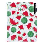 Diár DESIGN týždenný špeciál A5 2027 - Melón