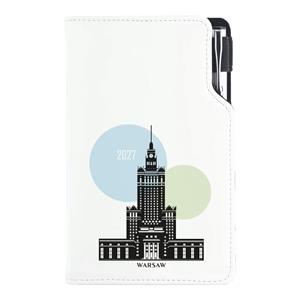 Diár DESIGN týždenný vreckový 2027 slovenský - Varšava