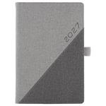 Diár DIEGO denný A5 2027 slovenský - sivá/sivá