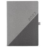 Diár DIEGO týždenný A4 2027 - sivá/sivá