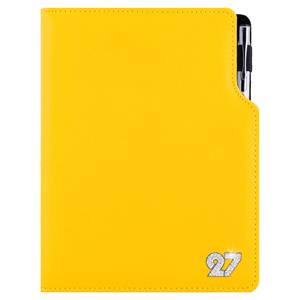 Diár GEP CRYSTAL denný B6 2027 - žltá