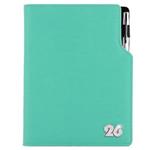 Diár GEP CRYSTAL týždenný A5 2026  - mätová