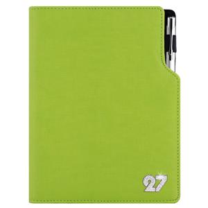 Diár GEP CRYSTAL týždenný A5 2027 slovenský - svetlo zelená