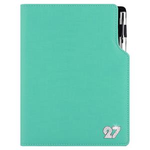 Diár GEP CRYSTAL týždenný B6 2027 - mätová