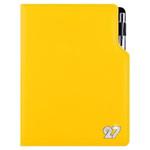 Diár GEP CRYSTAL týždenný B6 2027 - žltá