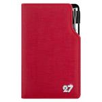 Diár GEP CRYSTAL týždenný vreckový 2027 slovenský - červená pastelová