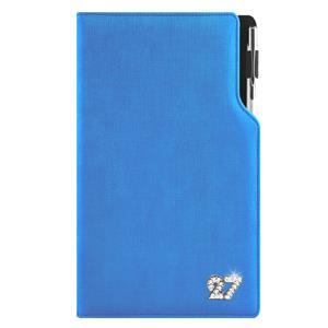 Diár GEP CRYSTAL týždenný vreckový 2027 slovenský - modrá pastelová