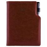 Diár GEP s perom týždenný A5 2026  - hnedá