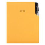 Diár GEP s perom týždenný A5 2026  - horčicová