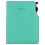 Diár GEP s perom týždenný A5 2026  - mätová
