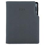 Diár GEP s perom týždenný A5 2026  - sivá