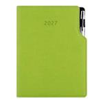 Diár GEP s perom týždenný B6 2027 - zelená svetlá