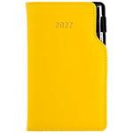 Diár GEP s perom týždenný vreckový 2027 slovenský - žltá