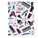 Diár KADERNÍCKY Barber - DESIGN týždenný A5 2027 slovenský
