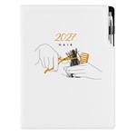 Diár KADERNÍCKY Hair - DESIGN denný A4 2027 