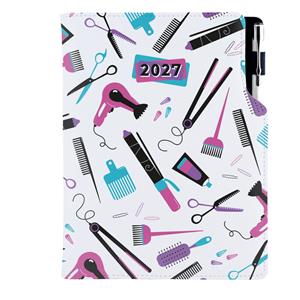 Diár KADERNÍCKY Hairdresser - DESIGN denný A5 2027 slovenský