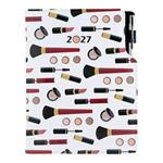 Diár KOZMETICKÝ Make up DESIGN týždenný B6 2027