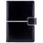 Diár MAGNETIC týždenný A5 2026  - čierna/biela