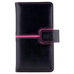 Diár MAGNETIC týždenný vreckový 2027 slovenský - čierna/ružová