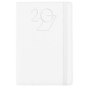 Diár POLY denný A5 2027 slovenský - biely