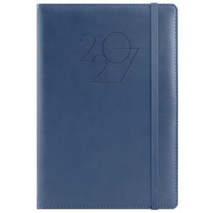 Diár POLY denný A5 2027 slovenský - tmavo modrá