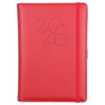 Diár POLY týždenný A5 2026  - červená