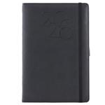 Diár POLY týždenný A5 2026  - čierna