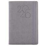 Diár POLY týždenný A5 2026  - sivá