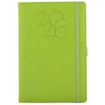 Diár POLY týždenný A5 2026  - svetlo zelená