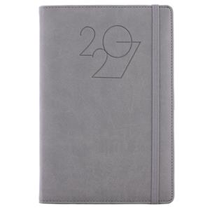 Diár POLY týždenný A5 2027 slovenský - sivá