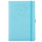 Diár POLY týždenný špeciál A5 2027 - svetlo modrá